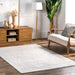 Retro Grey Tufted Area Rug 150 cm x 240 cm