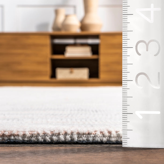 Retro Grey Tufted Area Rug 150 cm x 240 cm