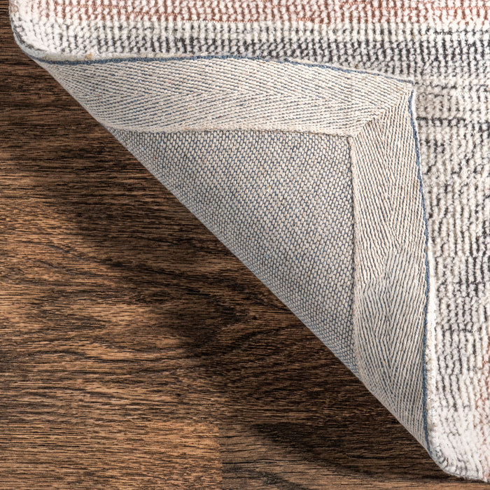 Retro Grey Tufted Area Rug 150 cm x 240 cm