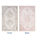 Reversible Beige Washable Area Rug 152x244 cm