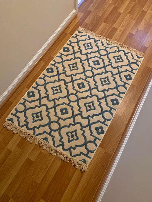 Reversible Kilim Rug 81Cm X 122Cm Washable And Modern