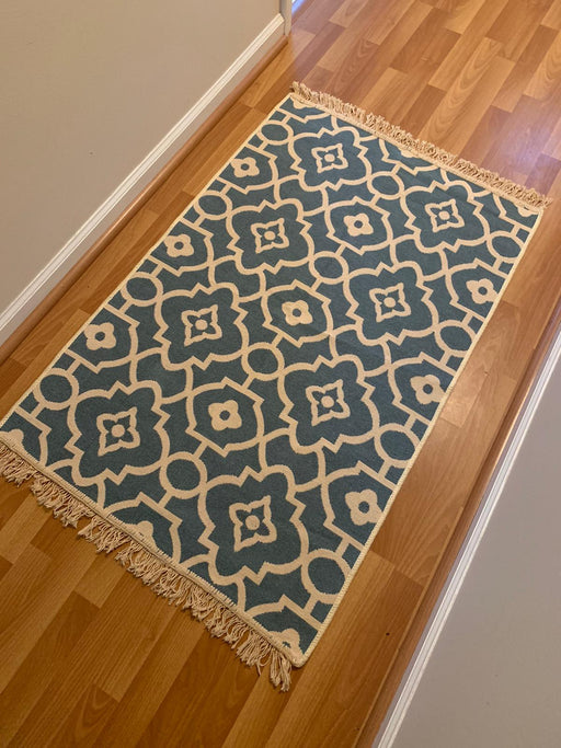 Reversible Kilim Rug 81Cm X 122Cm Washable And Modern