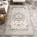 Reversible Medallion Indoor Outdoor Area Rug 152x244 cm