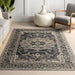 Reversible Medallion Indoor Outdoor Area Rug 152x244 cm