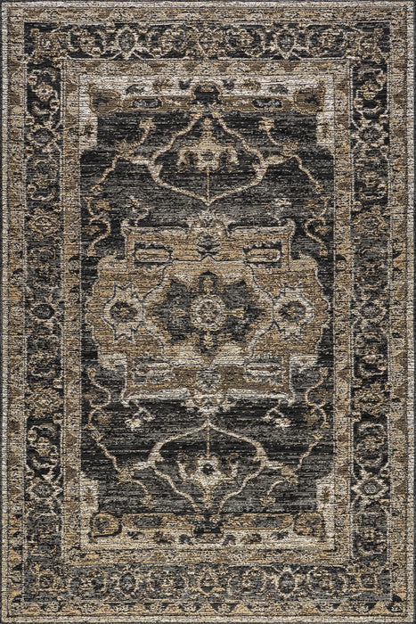 Reversible Medallion Indoor Outdoor Area Rug 152x244 cm