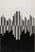 Reversible Washable Piano Keys Rug Black Cream 120x180 cm