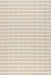 Reversible Washable Striped Rug 152x244 cm Taupe