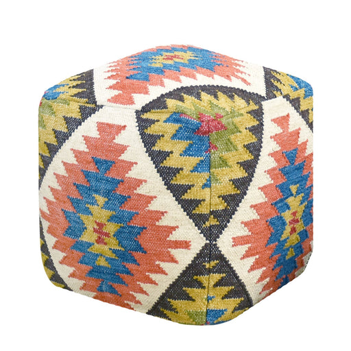 Rey Cotton Pouf για κομψά καθίσματα και διακόσμηση Home 