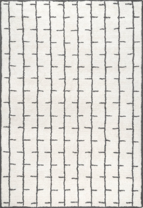 Rhea Ivory Washable Wool Rug For Cozy Living Spaces