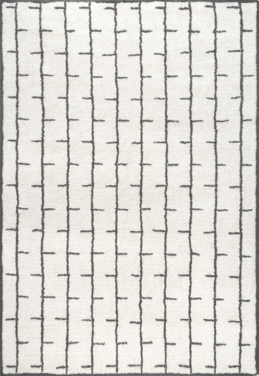 Rhea Ivory Washable Wool Rug For Cozy Living Spaces