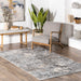 Ricki Grey Mottled Abstract Area Rug 160x230 cm