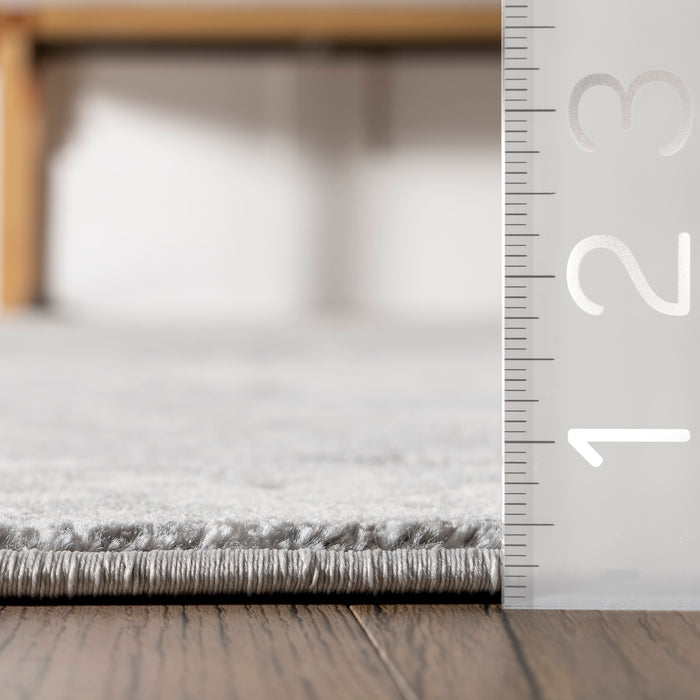 Ricki Grey Mottled Abstract Area Rug 160x230 cm