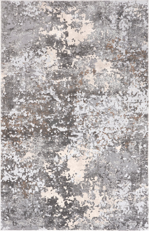 Ricki Grey Mottled Abstract Area Rug 160x230 cm