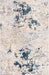 Ricki Light Grey Mottled Abstract Area Rug 152x244 cm