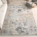 Ricki Mottled Abstract Area Rug 140 x 200 cm Beige