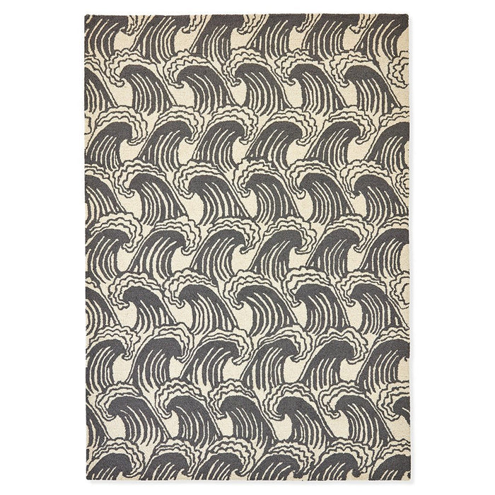 Ride The Wave Liquorice 125605 Rug