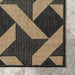 Rika Pinwheel Trellis Rug 90x150 cm Dark Grey