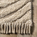 Riley Cream Shag Area Rug For Modern Interiors