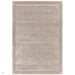 Rise Modern Plain Hand-Carved High-Density Heavyweight Hi-Low Border Wool&Viscose Sand Rug