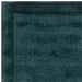 Rise Modern Plain Hand-Carved High-Density Heavyweight Hi-Low Border Wool&Viscose Teal Rug