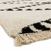 Rocco RC03 Modern Moroccan Berber Soft Plush Boho Shaggy Cream Rug