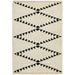 Rocco RC03 Modern Moroccan Berber Soft Plush Boho Shaggy Cream Rug