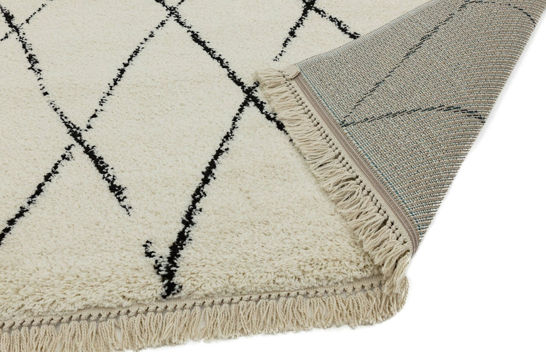 Rocco RC08 Cream Diamond Rug