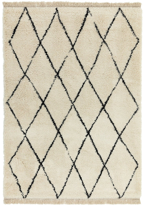 Rocco RC08 Cream Diamond Rug