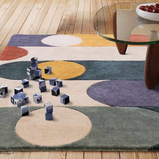 Romy 07 Morse Modern Abstract Hand-Woven Eco-Friendly Recycled Soft-Touch Multicolour Rug