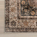 Palissander wasbaar vloerkleed 160x230 cm donkerbruin design