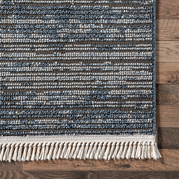 Roslyn Light Grey Area Rug with Textured Weave 160x230 cm