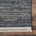 Roslyn Light Grey Area Rug with Textured Weave 160x230 cm