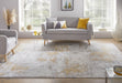 Rossa Ros03 Silver Gold Rug