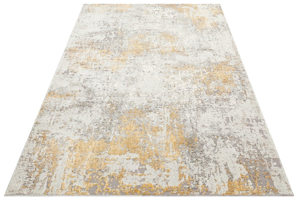Rossa Ros03 Silver Gold Rug