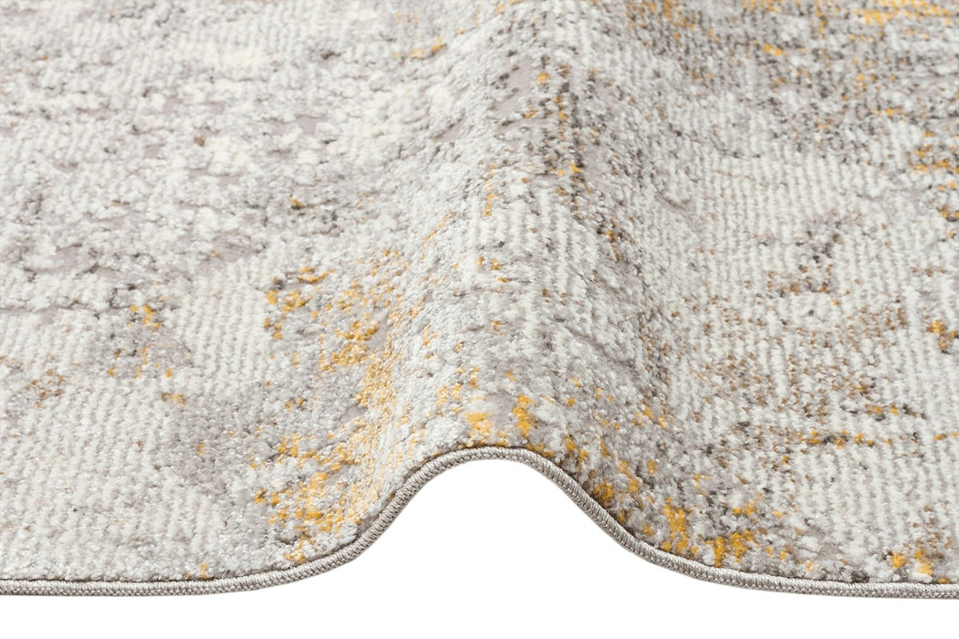 Rossa Ros03 Silver Gold Rug