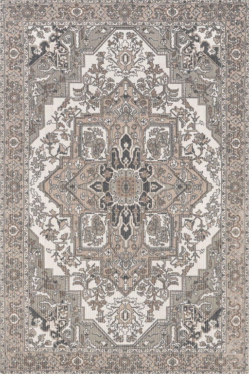 Rowena Braided Indoor Outdoor Rug 120x180 cm Grey