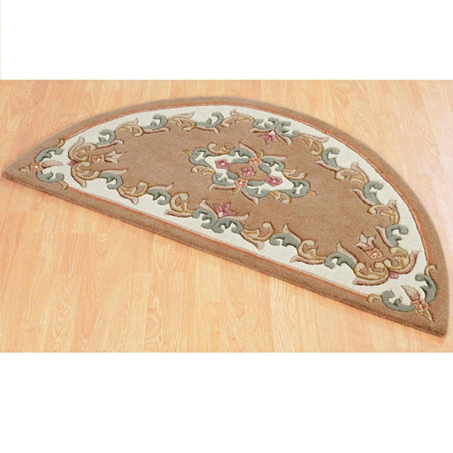 Royal Beige Half Moon Half-Moon Rug