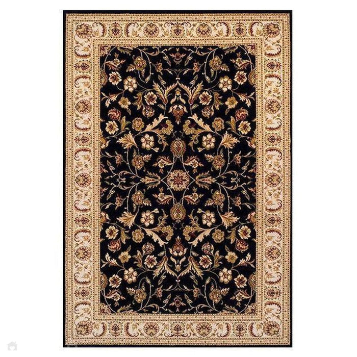 Royal Classic Traditional Wool 636 B Black/Beige Rug 080 x 150 cm