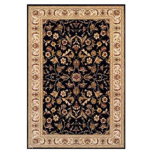 Royal Classic Traditional Wool 636 B Black/Beige Rug