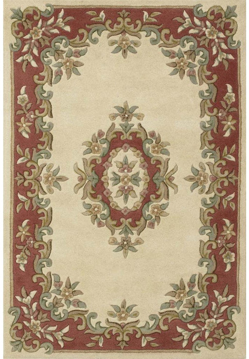 Royal Cream Rose Rug