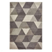 Royal Nomadic 7611 Modern Geometric Soft Plush Boho Shaggy Grey Rug