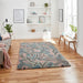 Royal Nomadic A641 Modern Abstract Soft Plush Boho Shaggy Pastel Multicolour Rug