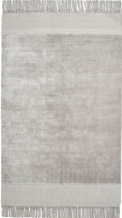 Rug Guru Karma Tassel Cloud Grey Rug
