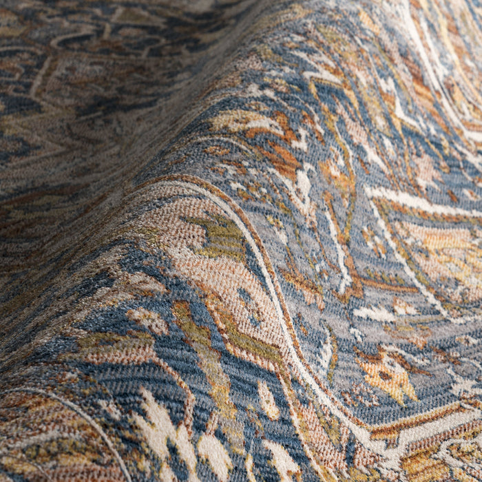 Rust Area Rug for Home Decor