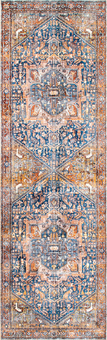 Rust Area Rug for Home Decor