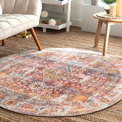 Ruoste Distressed Medallion Area -matto 160x230 cm