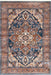 Rust Heriz Fringe Area Rug 152x244 cm