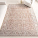 Rust Jute-Blend Area Rug 160x230 cm Vintage Style