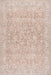 Rust Jute-Blend Area Rug 160x230 cm Vintage Style