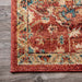 Rust Medallion Area Rug 50x80 cm
